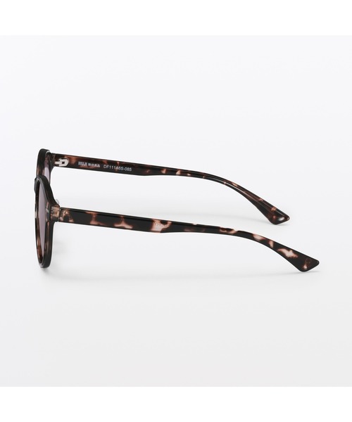 無印良品(ムジルシリョウヒン)の「UV400 ラージボストン型 サングラス(サングラス・レディース・ブラック/ピンク/ブラウン/グレー・FREE)」の9枚目の写真