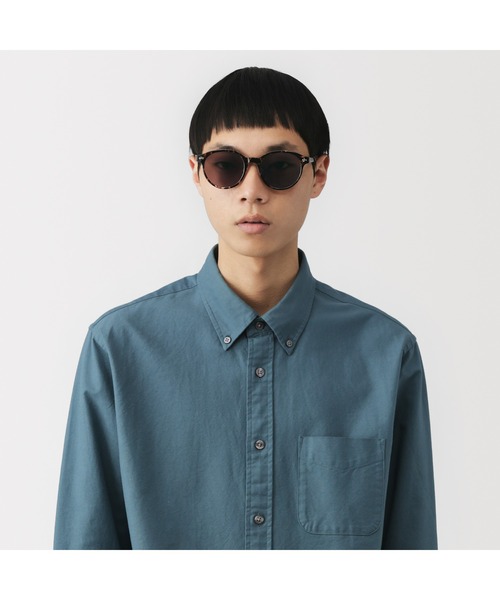 無印良品(ムジルシリョウヒン)の「UV400 ラージボストン型 サングラス(サングラス・レディース・ブラック/ピンク/ブラウン/グレー・FREE)」の12枚目の写真