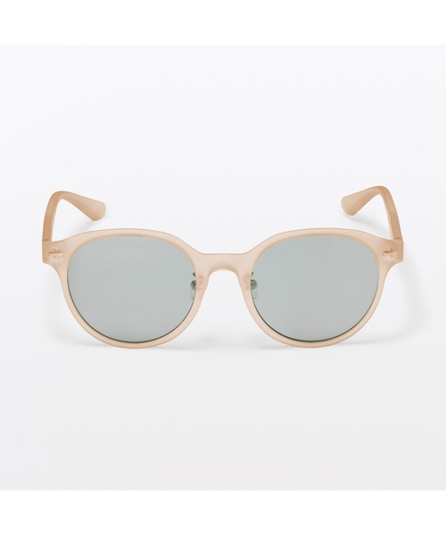 無印良品(ムジルシリョウヒン)の「UV400 ラージボストン型 サングラス(サングラス・レディース・ブラック/ピンク/ブラウン/グレー・FREE)」の5枚目の写真