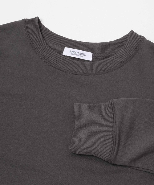 URBAN RESEARCH Sonny Label（アーバンリサーチサニーレーベル）の「『WEB限定』裏毛Aラインワンピース（ワンピース・レディース・チャコールグレー/ブラック・FREE）」の20枚目の写真