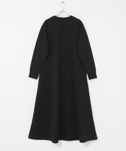 URBAN RESEARCH Sonny Label（アーバンリサーチサニーレーベル）の「『WEB限定』裏毛Aラインワンピース（ワンピース・レディース・チャコールグレー/ブラック・FREE）」の19枚目の写真