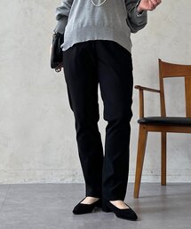 【S/Mサイズ展開】【360度極伸び!】ストレッチテーパードパンツ