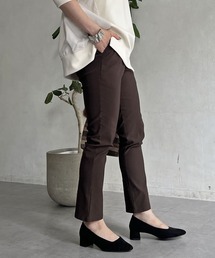 【S/Mサイズ展開】【360度極伸び！】ストレッチテーパードパンツ