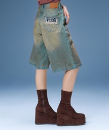 X-girl | WAXED DENIM SHORTS(デニムパンツ)