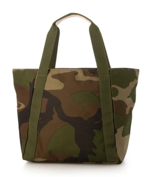 EARTH MADE（アースメイド）の「NYLON TOTE /S（トートバッグ・レディース・カモフラージュ/グレー/カーキ・FREE）」の6枚目の写真