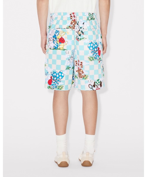 KENZO(ケンゾー)の「'KENZO Cartoon' エラスティック ショートパンツ イン コットン シアサッカー(その他パンツ・メンズ・ブルー系その他・MEDIUM/LARGE)」の3枚目の写真