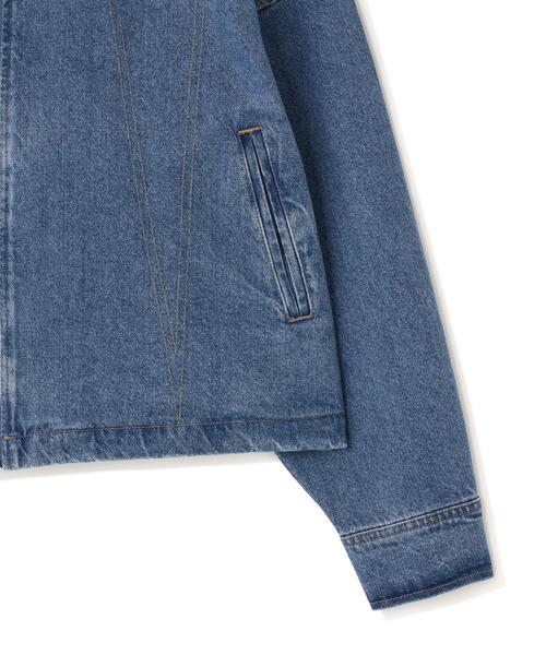 Alpha Industries（アルファインダストリーズ）の「Alpha Industries/アルファ インダストリーズ/DENIM RELAXED FLIGHT JACKET/デニム リラックスド フライト ジャケット（ミリタリージャケット・レディース・その他4・M/S）」の10枚目の写真