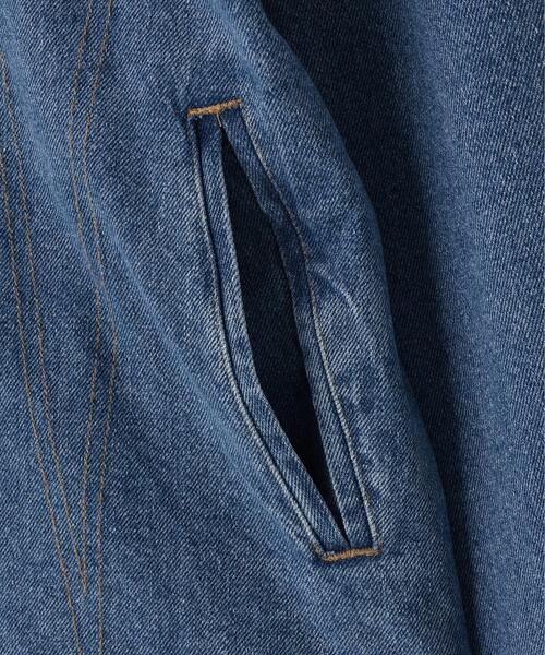 Alpha Industries（アルファインダストリーズ）の「Alpha Industries/アルファ インダストリーズ/DENIM RELAXED FLIGHT JACKET/デニム リラックスド フライト ジャケット（ミリタリージャケット・レディース・その他4・M/S）」の11枚目の写真