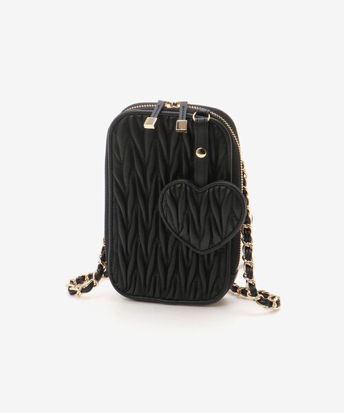 MAJESTIC LEGON(マジェスティックレゴン)の「マルチスマホショルダー(スマホグッズ・レディース・アイボリー/ブラック・FREE)」の16枚目の写真