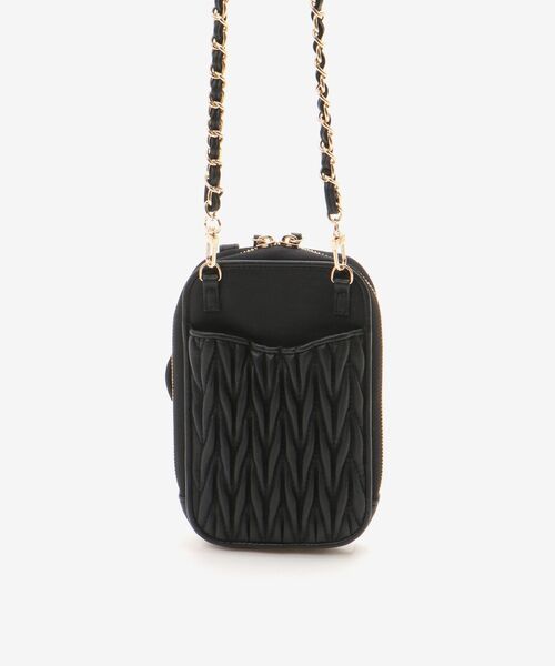 MAJESTIC LEGON(マジェスティックレゴン)の「マルチスマホショルダー(スマホグッズ・レディース・アイボリー/ブラック・FREE)」の19枚目の写真