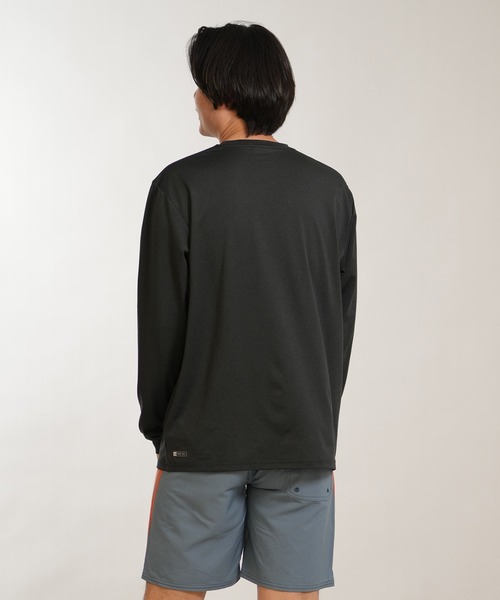 rip curl(リップカール)の「RIP CURL/リップカール 長袖 メンズ STACK UPF L/S UVケアラッシュガード 166MRV(ラッシュガード・メンズ・ブラック/ネイビー・S/M/L)」の4枚目の写真