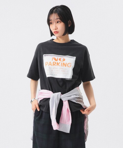 BO SPORT(ボースポーツ)の「【別注】BO SPORT / PHOTO TEE(Tシャツ/カットソー・レディース・ホワイト/ブラック・ONE SIZE)」の2枚目の写真