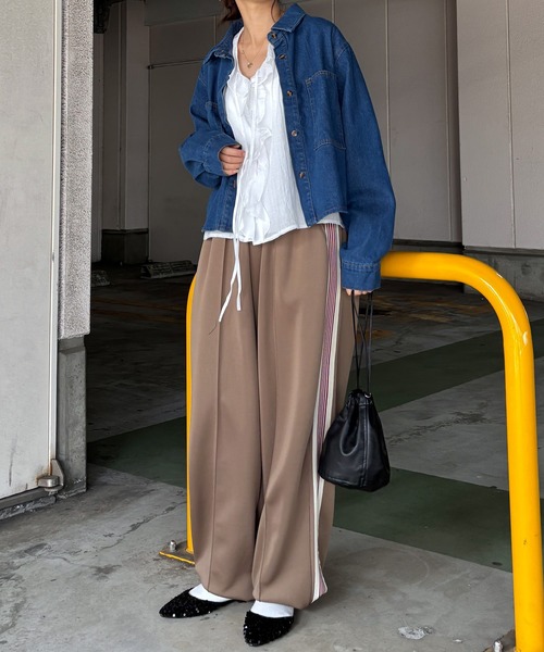 ISOOK(アイスー)の「【ISOOK / アイスー】フロントフリルブラウス / ワッシャー シアーシャツ シアートップス シースルー 長袖 春服 春トップス ホワイト ZOZOTOWN限定(シャツ/ブラウス・レディース・ホワイト・FREE)」の19枚目の写真