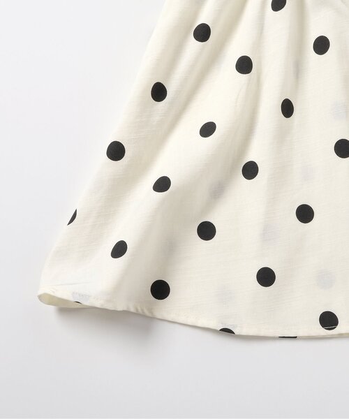 apres les cours（アプレレクール）の「パフスリーブバックリボンワンピース（ワンピース・キッズ・ブラウン/アイボリー・80/140/130/120/110/100/90）」の20枚目の写真