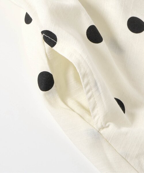 apres les cours（アプレレクール）の「パフスリーブバックリボンワンピース（ワンピース・キッズ・ブラウン/アイボリー・80/140/130/120/110/100/90）」の6枚目の写真