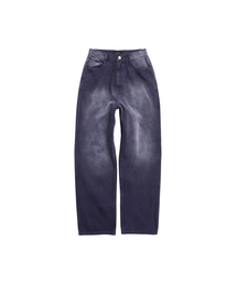 999HUMANITY（999ヒューマニティ）の「ウォッシュドキャンバスパンツ（パープルチャコール）（その他パンツ）」