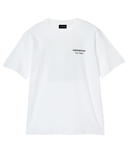 GREENROOM(グリーンルーム)の「【GREENROOM / グリーンルーム】TYLER WARREN TEE(Tシャツ/カットソー・メンズ・ホワイト/ブラック・X-LARGE/LARGE/MEDIUM)」の1枚目の写真