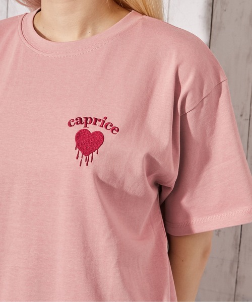 GORGE(ゴージ)の「《ワンポイントハート刺繍》Tシャツ/カジュアル×Y2K/春夏/全4色(Tシャツ/カットソー・レディース・オフホワイト/ピンク/ブラック/オートミール・F)」の21枚目の写真