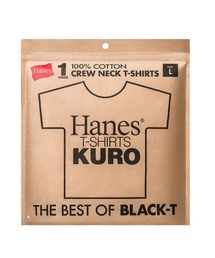 HANES（ヘインズ）の「Hanes KURO クルーネックTシャツ /HM1-D202（Tシャツ/カットソー）」