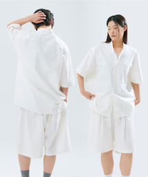 SLEEPYCAT（スリーピーキャット）の「Lazed over short sleeve cotton white（ルームウェア/パジャマ）」