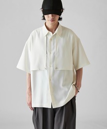 Lui's | 【Neucon】GUN FLAP OVER SHIRT / ガンフラップ半袖オーバーシャツ(シャツ/ブラウス)