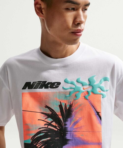 NIKE（ナイキ）の「ナイキ スポーツウェア Tシャツ / Nike Sportswear T-Shirt IH1372-100 White（Tシャツ/カットソー・メンズ・ホワイト・XL/S/M/L/2XL）」の3枚目の写真