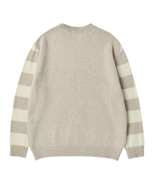 Beyond Closet（-）の「[コレクションライン] ニューキッズメリノウールブラシドニットスカイブルー（ニット/セーター・レディース・その他・MEDIUM/LARGE）」の3枚目の写真