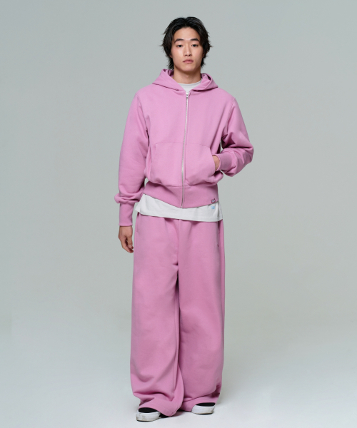 ERA(エラ)の「UNISEX ERA HEAVY SWEATPANTS - RED BEAN(スウェットパンツ・レディース・レッド・LARGE/MEDIUM/SMALL)」の6枚目の写真