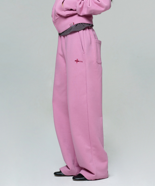 ERA(エラ)の「UNISEX ERA HEAVY SWEATPANTS - RED BEAN(スウェットパンツ・レディース・レッド・LARGE/MEDIUM/SMALL)」の4枚目の写真