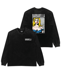BARBARELLA ピグメントダイロングTシャツ