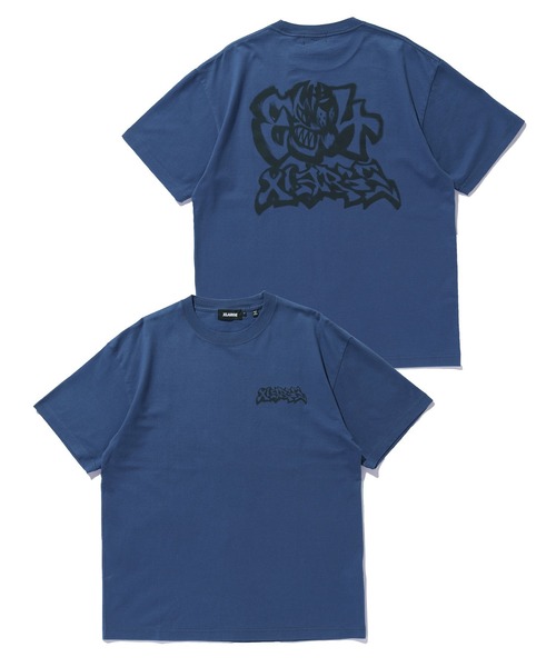 XLARGE(エクストララージ)の「DOG S/S TEE(Tシャツ/カットソー・メンズ・ブラック/ホワイト/ブルー・S/M/L/XL)」の1枚目の写真