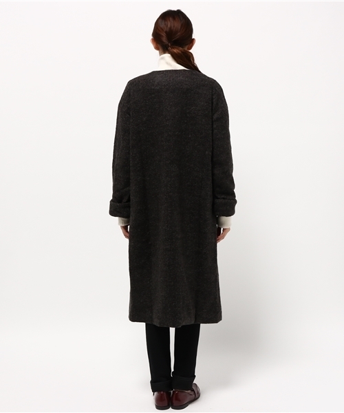 OUTLET(アウトレット)の「【WHO'S WHO gallery】AMコーディガンWINTER(その他アウター・レディース・ベージュ/チャコールグレー/グレー・FREE)」の6枚目の写真