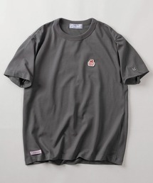 FIDELITY STANDARD SURPLUS（フィデリティスタンダードサープラス）の「【72】【FIDELITY STANDARD SURPLUS/フィデリティ スタンダード サープラス】ワンポイント ワッペン 無地 クルーネックTシャツ/アメカジ/接触冷感（Tシャツ/カットソー）」