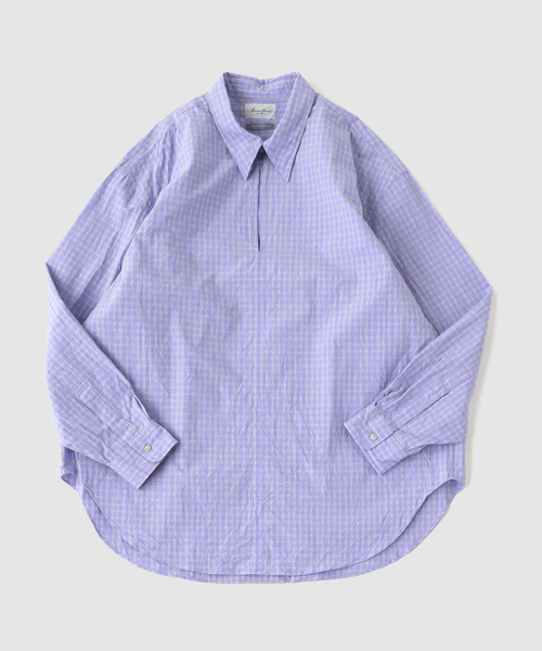 Marvine Pontiak shirt makers(マービンポンティアックシャツメーカーズ)の「Marvine Pontiak / マービンポンティアックシャツメーカーズ Skipper SH(シャツ/ブラウス・メンズ・パープル系その他/ブラウン・FREE)」の2枚目の写真