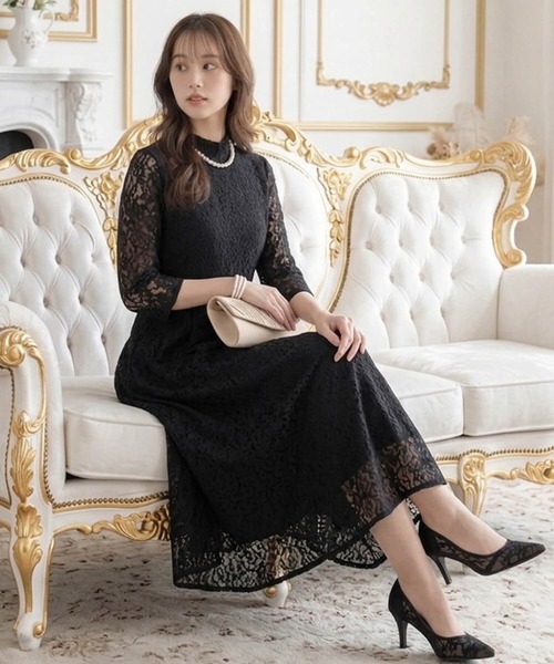 セール】ドレス 結婚式 ロングドレス パーティードレス ロング