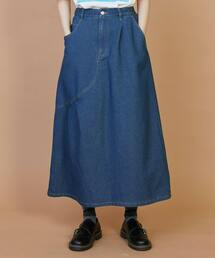 FRAPBOIS（フラボア）の「メッシュデニム スカート（スカート）」