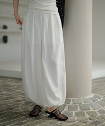 front tuck balloon wide pants /フロントタックバルーンワイドパンツ