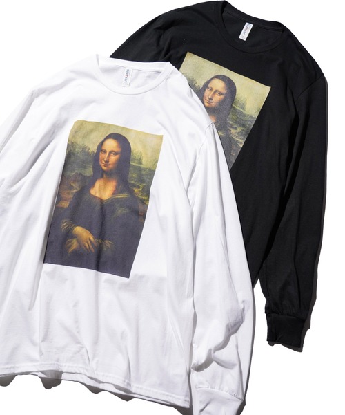 2AM（ツーエイエム）の「JERZEES ジャージーズ / "MONA LISA"LS TEE（Tシャツ/カットソー・メンズ・ブラック/ホワイト・MEDIUM/LARGE/X-LARGE）」の16枚目の写真