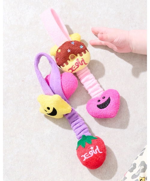 【I】ベビー(1〜6ヶ月)編 ＊＊＊いいね！専用ページ＊＊＊ キラッキー ベビーカートイ（その他ベビー用品）｜X-girl Stages