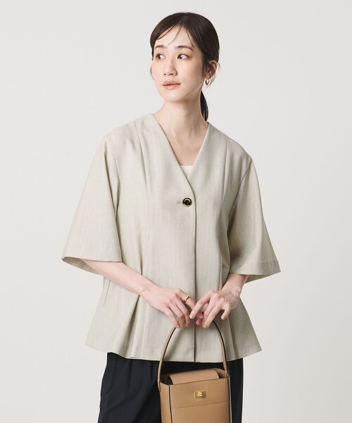 UNITED ARROWS（ユナイテッドアローズ）の「Spiree ストライプ ブラウス ‐ウォッシャブル‐（シャツ/ブラウス・レディース・その他7/その他2・FREE）」の10枚目の写真