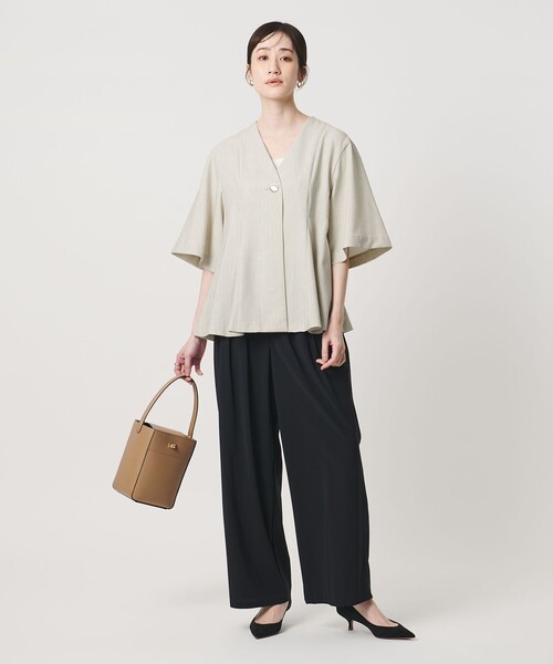 UNITED ARROWS（ユナイテッドアローズ）の「Spiree ストライプ ブラウス ‐ウォッシャブル‐（シャツ/ブラウス・レディース・その他7/その他2・FREE）」の12枚目の写真