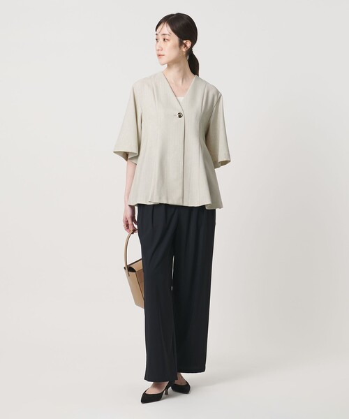 UNITED ARROWS（ユナイテッドアローズ）の「Spiree ストライプ ブラウス ‐ウォッシャブル‐（シャツ/ブラウス・レディース・その他7/その他2・FREE）」の13枚目の写真