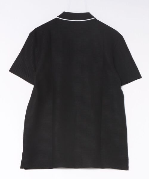 Calvin Klein(カルバン・クライン)の「CKロゴポロシャツ(ポロシャツ・メンズ・ブラック・LARGE/MEDIUM)」の2枚目の写真
