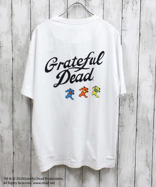 Grateful Dead(グレイトフルデッド)の「【GRATEFUL DEAD/グレイトフルデッド】オーバーサイズ プリント Tシャツ(Tシャツ/カットソー・メンズ・ホワイト系その他/ブラック/グレー系その他/ダークグリーン/オフホワイト/ネイビー/チャコール/杢グレー・XL/L/M)」の18枚目の写真