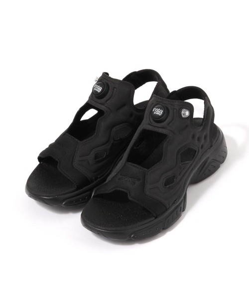 Andemiu(アンデミュウ)の「【Reebok】INSTAPUMP FURY SANDAL600013(サンダル・レディース・ブラック/ベージュ・SMALL/MEDIUM)」の1枚目の写真
