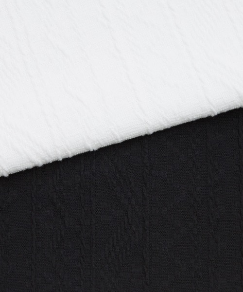 improves(インプローブス)の「ケーブルジャガード ポロシャツ(ポロシャツ・メンズ・ホワイト/ブラック・LARGE/MEDIUM)」の11枚目の写真