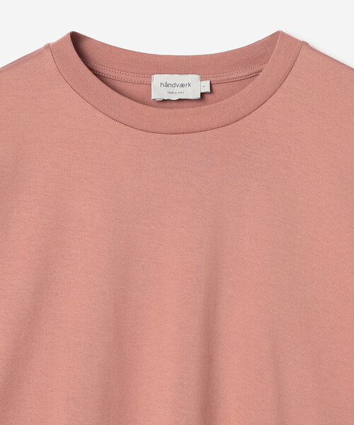 handvaerk（ハンドバーク）の「handvaerk | 60/2 クルーネック ワイドTシャツ WOMEN（Tシャツ/カットソー・レディース・ホワイト/ブラック/ピンク系その他/ホワイト系その他/グリーン系その他・S）」の11枚目の写真