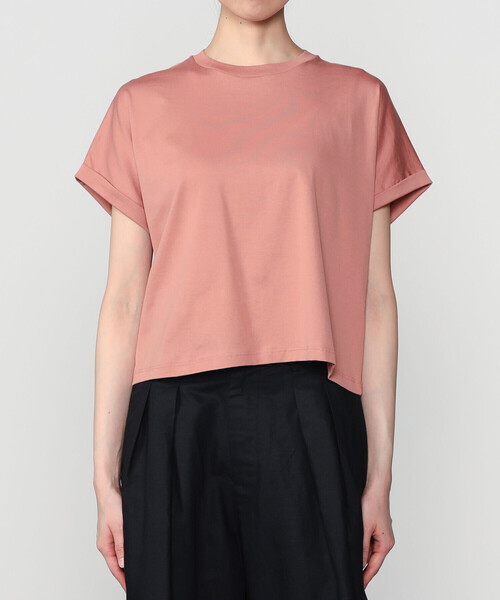 handvaerk（ハンドバーク）の「handvaerk | 60/2 クルーネック ワイドTシャツ WOMEN（Tシャツ/カットソー・レディース・ホワイト/ブラック/ピンク系その他/ホワイト系その他/グリーン系その他・S）」の14枚目の写真