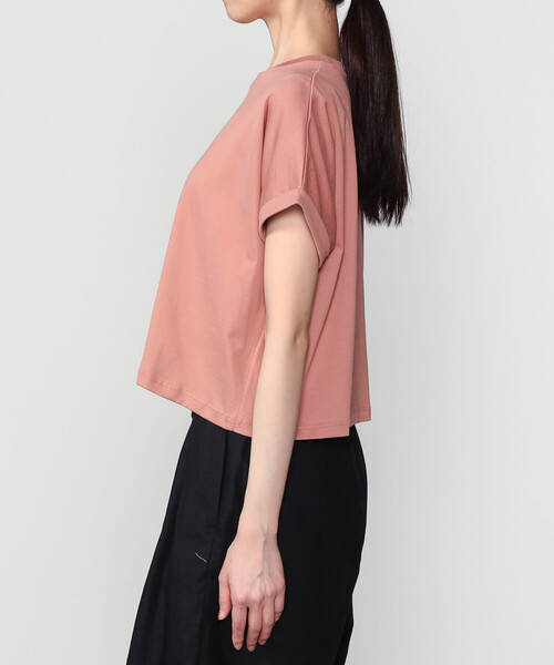 handvaerk（ハンドバーク）の「handvaerk | 60/2 クルーネック ワイドTシャツ WOMEN（Tシャツ/カットソー・レディース・ホワイト/ブラック/ピンク系その他/ホワイト系その他/グリーン系その他・S）」の15枚目の写真