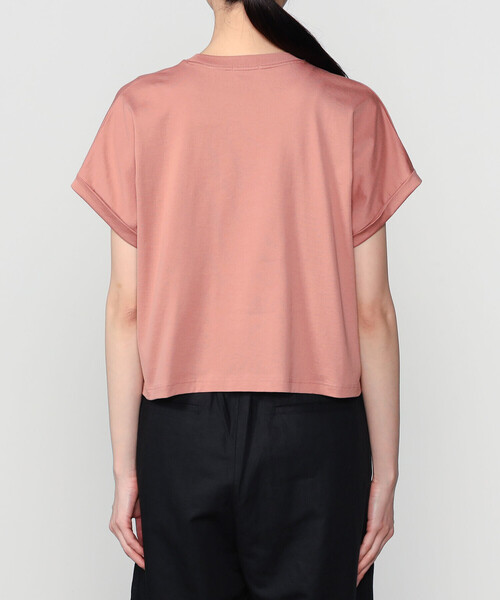 handvaerk（ハンドバーク）の「handvaerk | 60/2 クルーネック ワイドTシャツ WOMEN（Tシャツ/カットソー・レディース・ホワイト/ブラック/ピンク系その他/ホワイト系その他/グリーン系その他・S）」の16枚目の写真